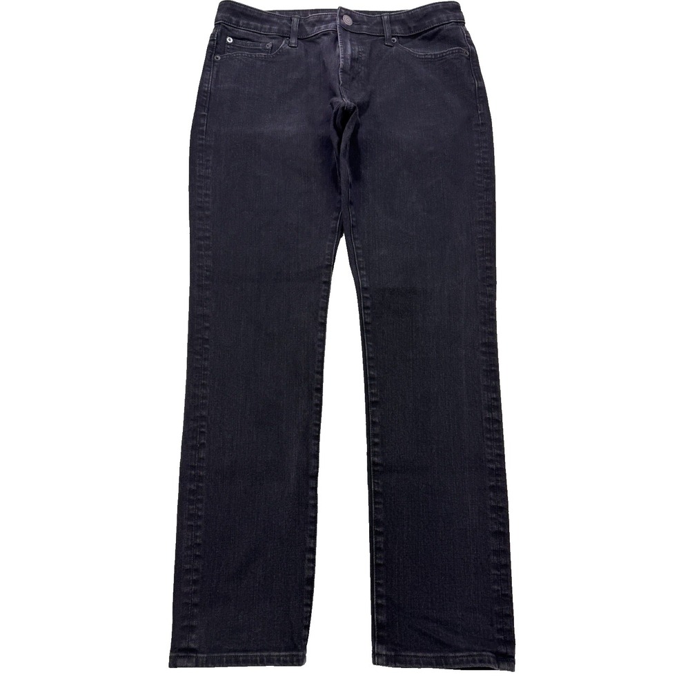 American Eagle Jeans Men 32x32 Black Straight Extreme Flex 4‎ Distress Denim